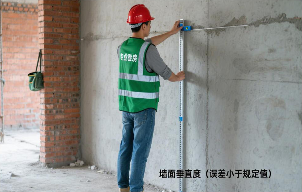 墙面垂直度