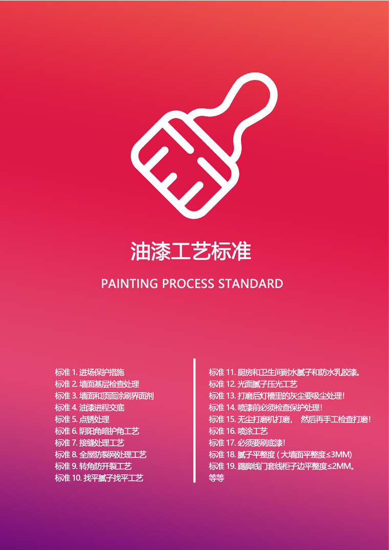油漆工艺标准书籍封面